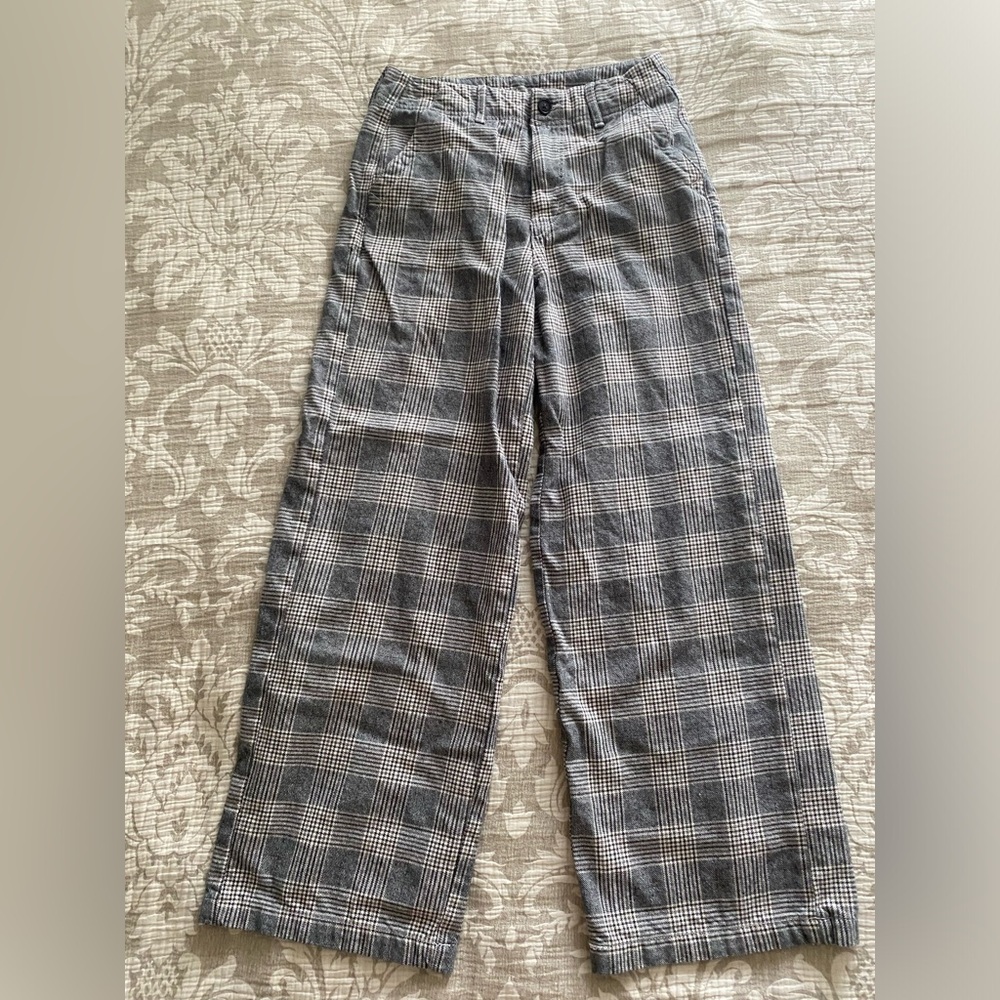 American Eagle Plaid Utility Pants